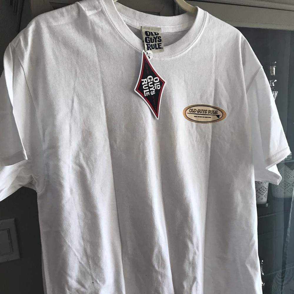 NWT Old Guys Rule T-shirt Large
